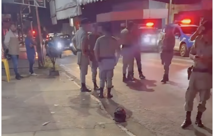 Homem é baleado após agredir clientes em bar no Centro de Anápolis