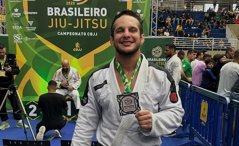 Goiano conquista segundo lugar no campeonato brasileiro de Jiu-Jitsu em São Paulo