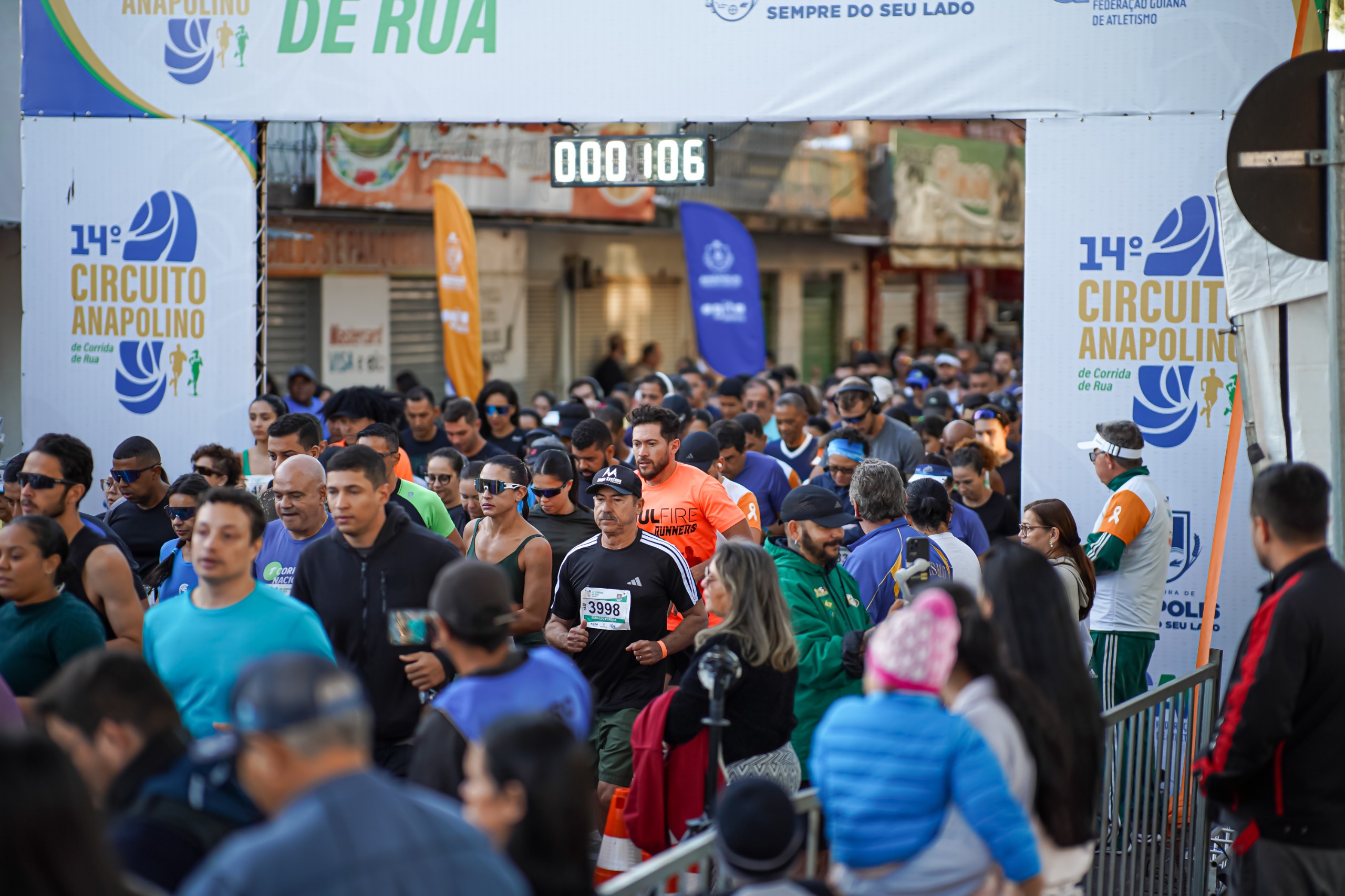 Quarta etapa do Circuito Anapolino de Corrida de Rua é antecipada; confira nova data