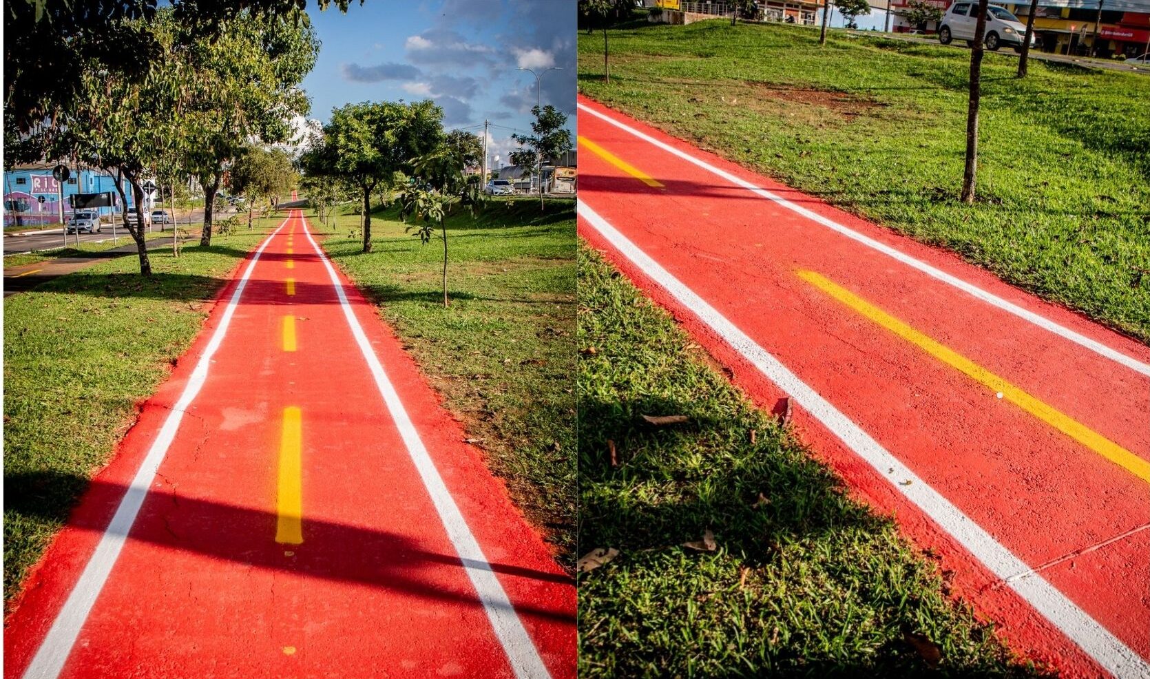 Ciclovia da Av. Brasil é revitalizada e vai ganhar iluminação e academia ao ar livre