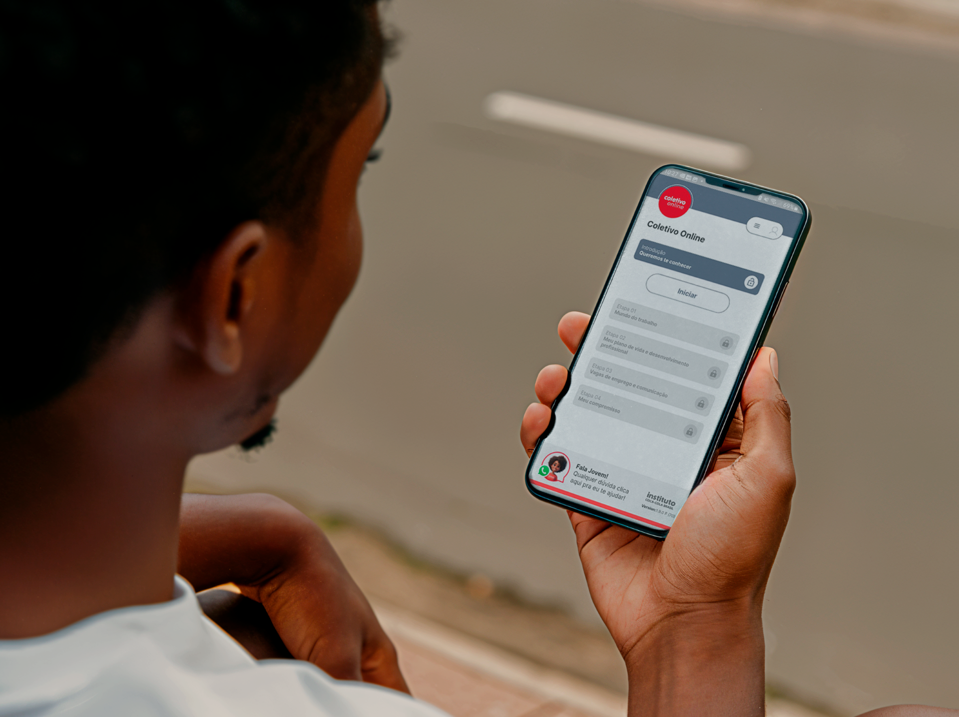 Coletivo Online lança app com curso grátis e vagas de emprego