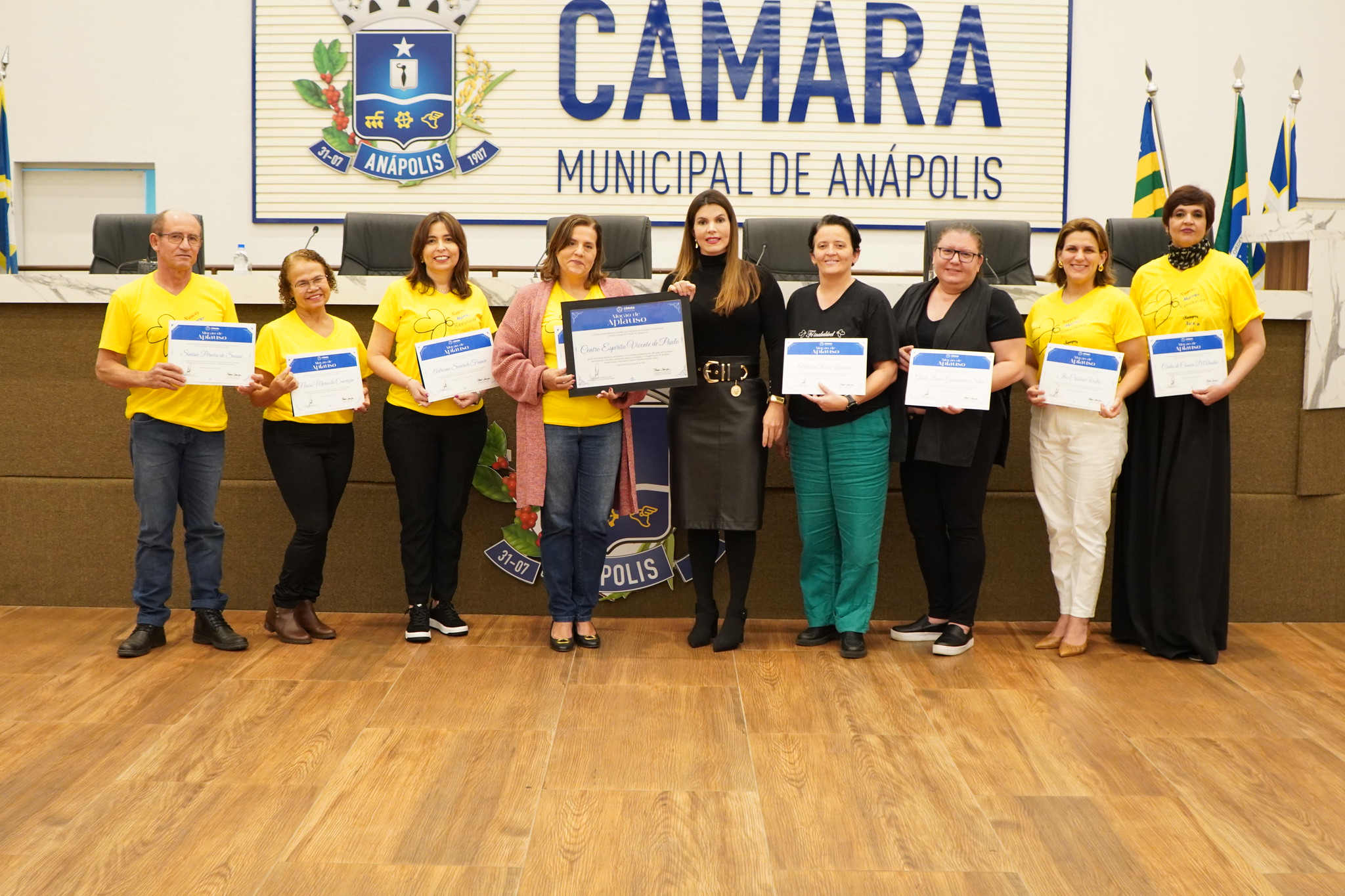 Centro Espírita Vicente de Paulo completa 100 anos e recebe homenagem da Câmara de Anápolis