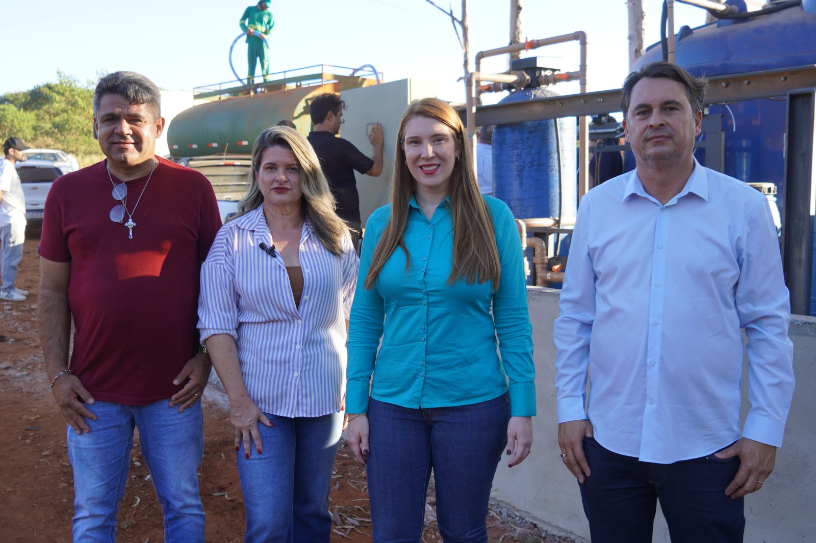 Vereadores participam de inspeção ao Aterro Sanitário, que teve investimentos de R$ 2 milhões da prefeitura