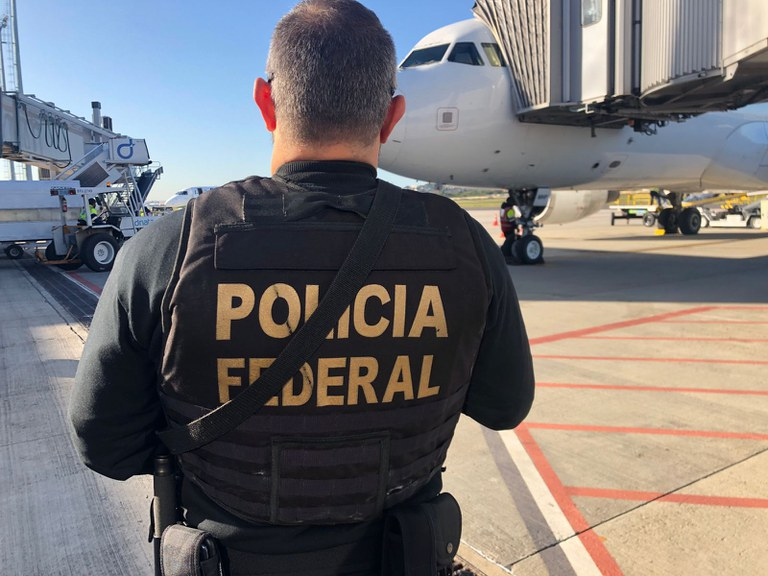 Polícia Federal deflagrou a Operação Odysseus e cumpriu mandado de prisão em Anápolis. Foto: Reprodução/Polícia Federal de São Paulo