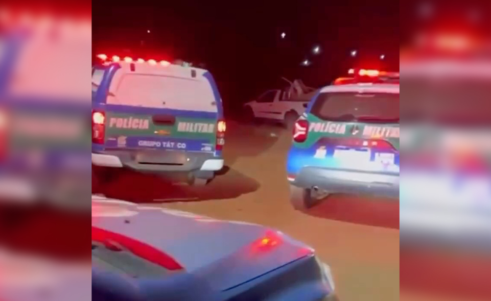 Após criticar descarte irregular de lixo em Anápolis, Márcio Corrêa acompanha flagrante da Polícia Militar