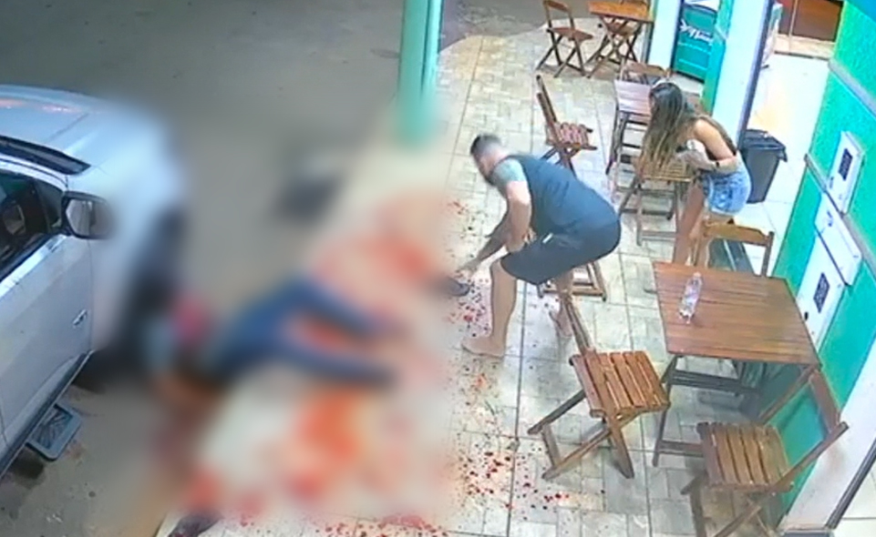 Após homem morrer com facada no pescoço em sorveteria de Anápolis, polícia investiga caso; entenda