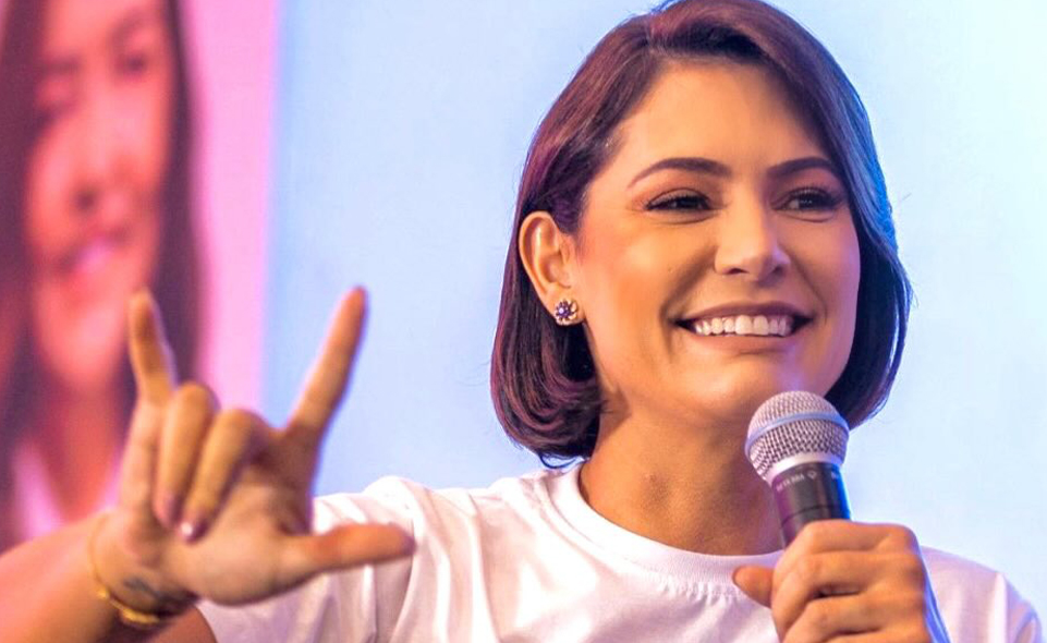 Eleições 2026 mesmo sem nunca ter sido eleita para nada, Michelle Bolsonaro lidera na bolha bolsonarista aborto