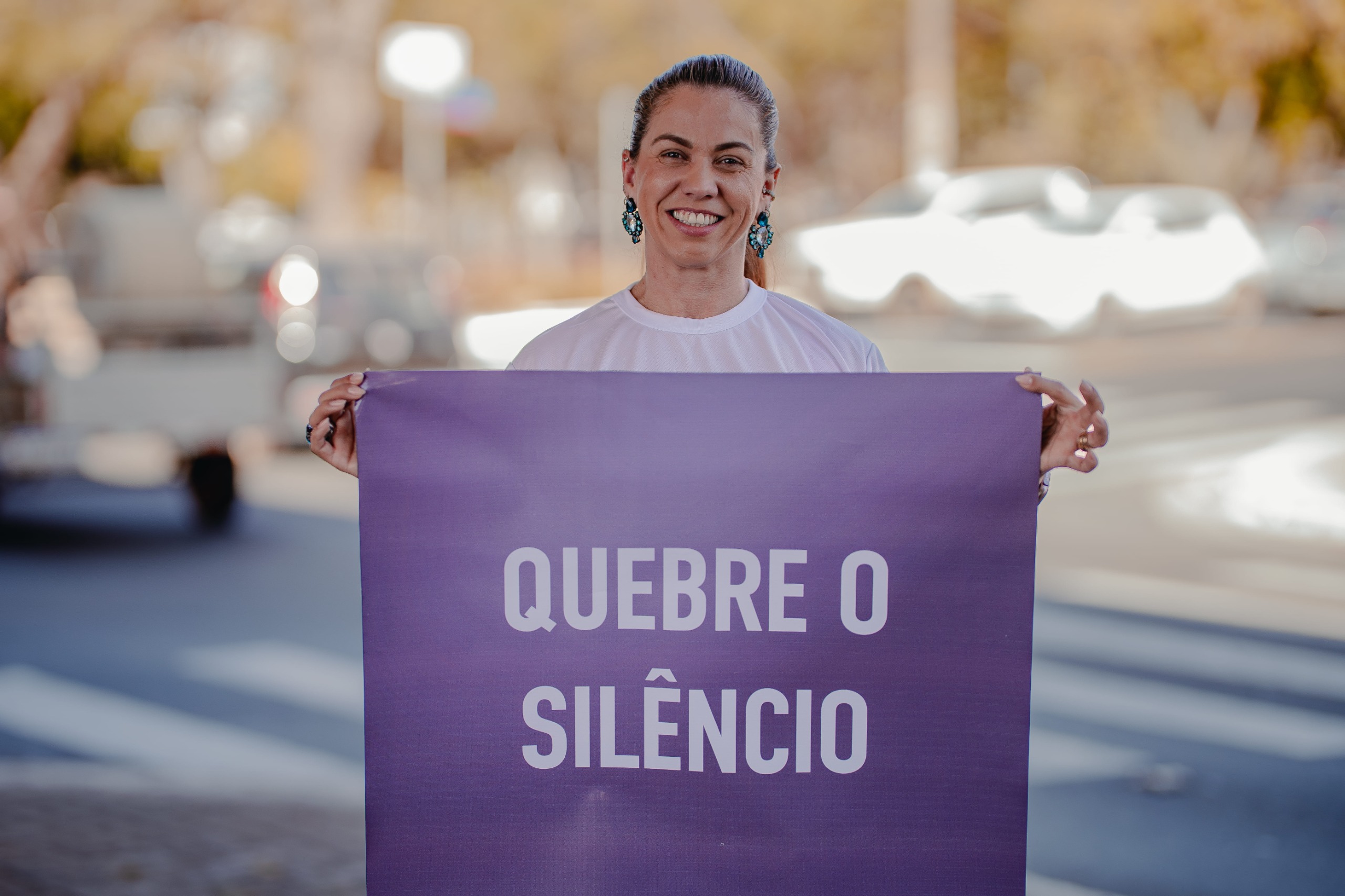 Prefeitura de Anápolis realiza blitz educativa no centro para reforçar combate à violência contra mulher