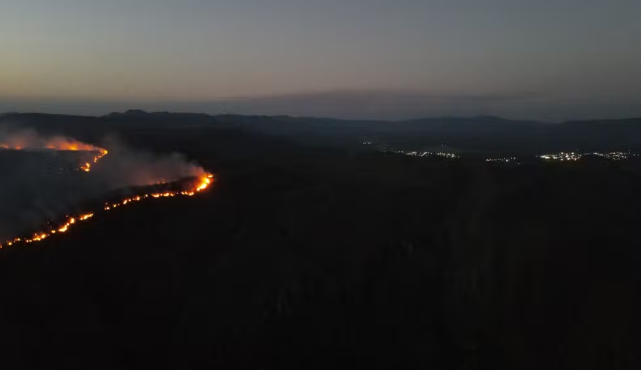 Incêndio Chapada