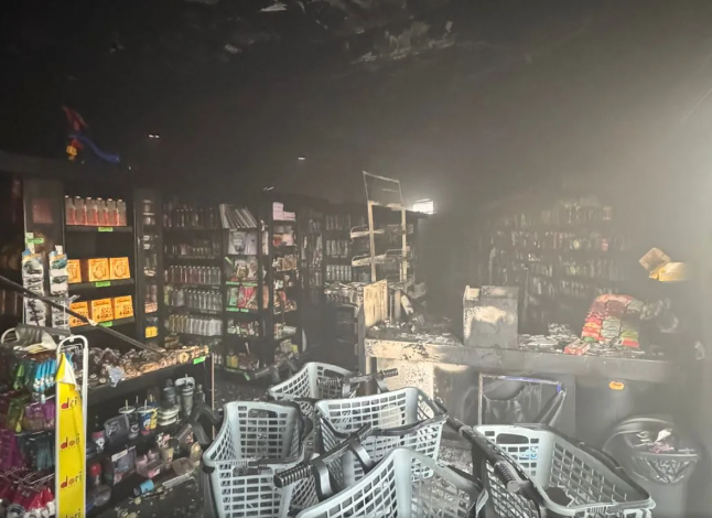 incêndio supermercado