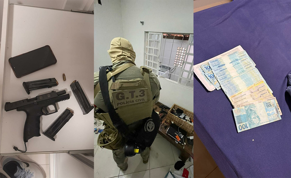 Operação “Mão de Ferro” desarticula organização criminosa em Luziânia