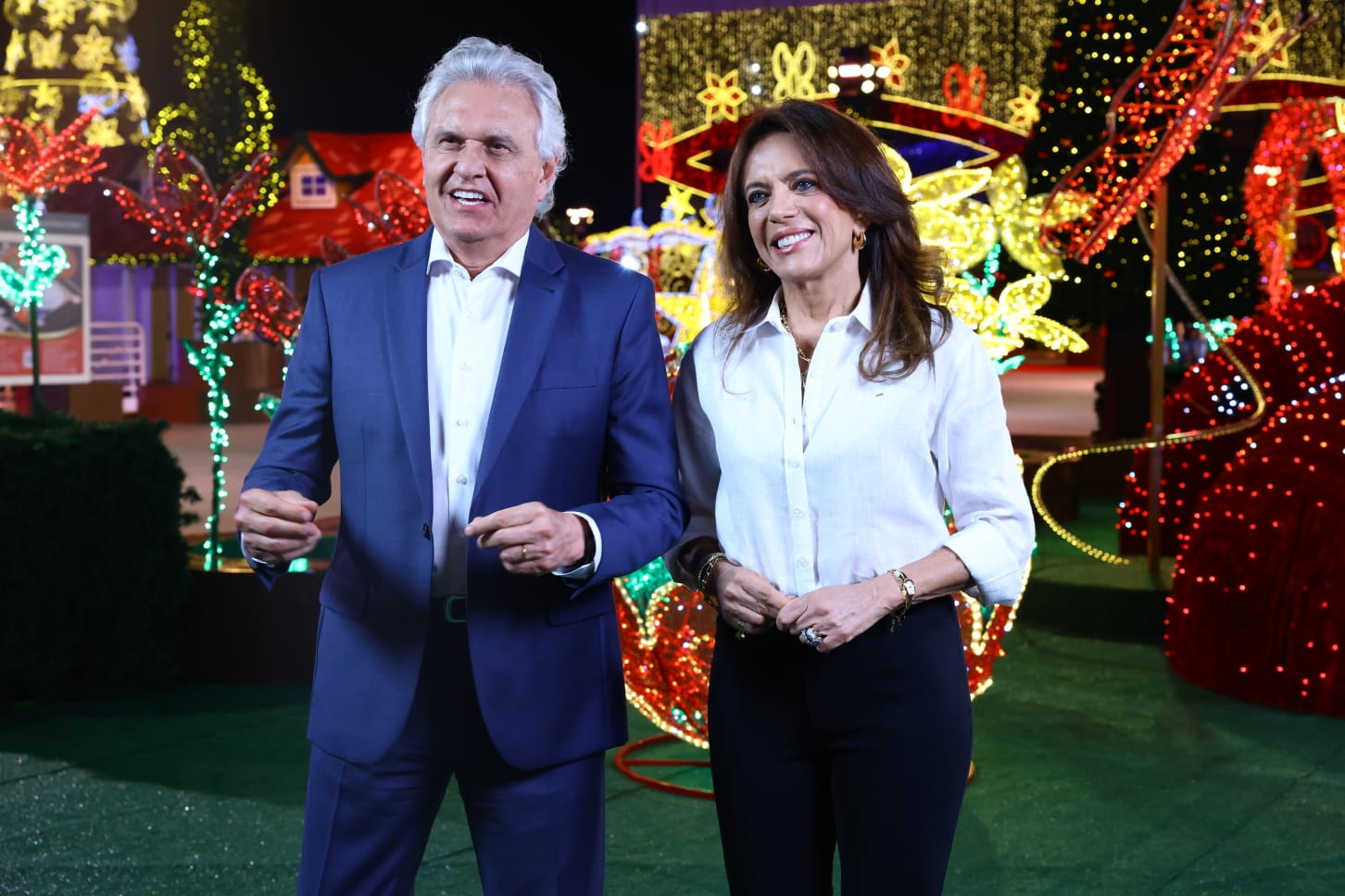 Políticos Caiado e Gracinha desejam à população Feliz Natal e Ano Novo, e reafirmam compromisso de manter o crescimento de Goiás