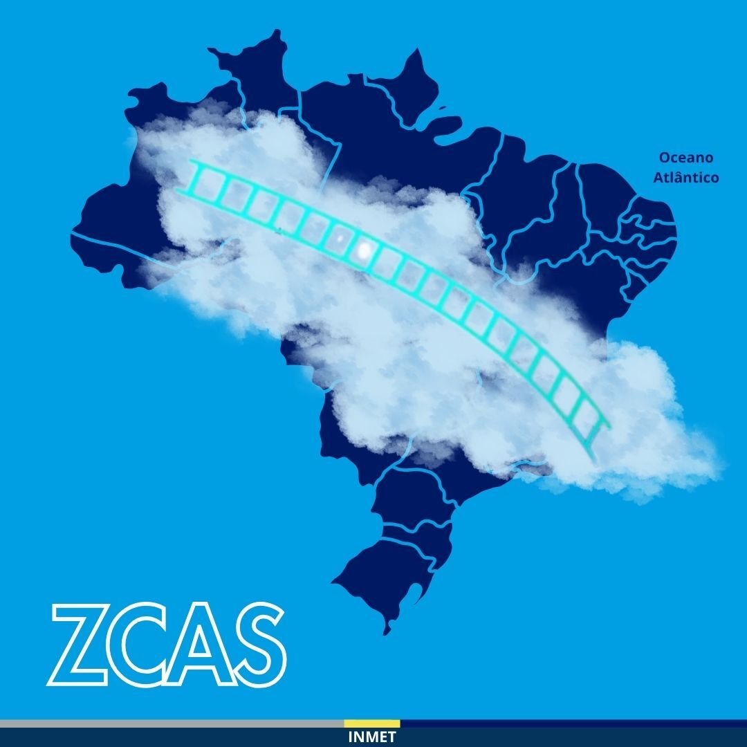 A previsão indica sol com possibilidade de pancadas de chuvas isoladas, com volume estimado de até 25 milímetros ao longo do dia - Inmet