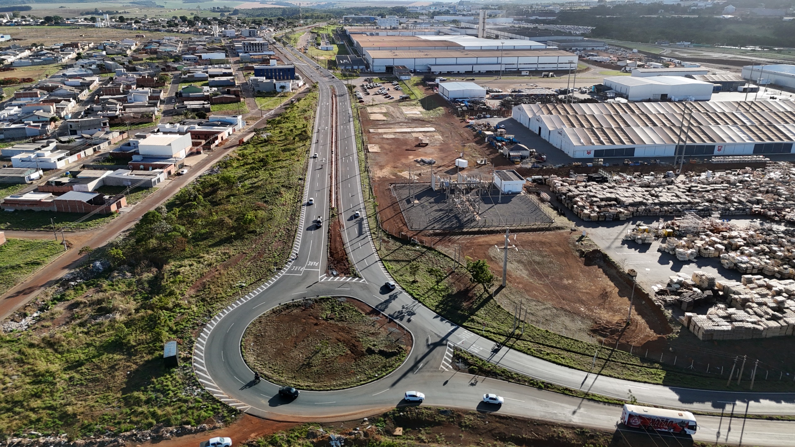 obra Anápolis rodovias